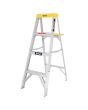Escalera de tijera de aluminio tipo III con tapa plástica 3 escalones 3170 Tulplus