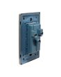 Placa con 2 contactos acero inoxidable 4677 Adir