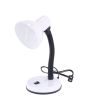 Luminario de escritorio flexible blanco 4705 Adir