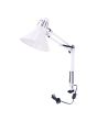 Luminario de escritorio con brazo flexible y base ajustable blanco 4720 Adir