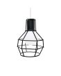 Luminario decorativo Negro mate Manpur 5153 Adir
