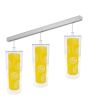 Luminario decorativo amarillo Kantamal 3 piezas 5165 Adir