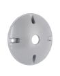 Tapa redonda para la intemperie 1 toma 5577 Adir