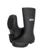 Bota de hule negra jardinera #24 557 Adir