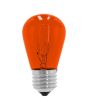 Lámpara incandescente S-14 11 W Ambar 6005 Adir