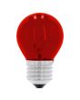 Lámpara incandescente decorativa G-45 7 W Rojo 6050 Adir