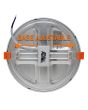Empotrado circular con base ajustable 18 W luz cálida 6337 Adir