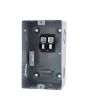 Centro de carga de 2 unidades 50 Amp empotrable 7052 Adir