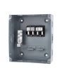 Centro de carga de 4 unidades 100 Amp empotrable 7054 Adir