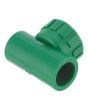Tee PPR Rosca Central Hembra 20 mm x 1/2" 7137 Maxflu