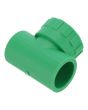 Tee rosca central Hembra ø 32 x 1" para tubo PP- R 7139 Maxflu