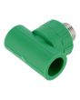 Tee PPR Rosca Central Macho 20 mm x 1/2" 7140 Maxflu