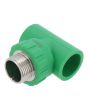 Tee rosca central Macho ø 32 x 1" para tubo PP- R 7142 Maxflu