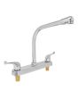 Mezcladora 8" para fregadero cuello tipo cobra 9202 Adir