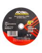 Disco abrasivo 9" x 2 mm para corte extra fino de metal 9304 Adir