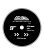 Disco diamantado continuo de 9" 9312 Adir