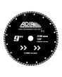 Disco diamantado turbo de 9" 9318 Adir