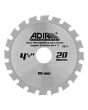 Disco sierra para esmeril de 20 D x 4-1/2" 9319 Adir