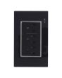 Placa con 3 contactos aterrizados Tiffany Cristal 9793 Adir