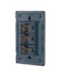 Placa con 3 contactos aterrizados Mayorca 9820 Adir