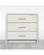 Jaladera Siena latón brillante 96 mm HE-551-LB Arte Fino