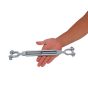 Tensor de acero forjado quijada / quijada 1/2" x 6" 292133 OBI