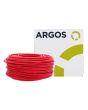 Cable de cobre tipo THW-2-LS/THHW-LS calibre 10 rojo con 100 metros 1100101 ARGOS