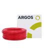 Cable de cobre tipo THW-2-LS/THHW-LS calibre 12 rojo con 100 metros 1100121 ARGOS