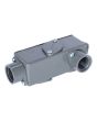 Condulet multiforma no metálico con cuerda 3/4" - 1/2" CDTR013G Argos