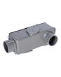 Condulet multiforma no metálico sin cuerda 3/4" - 1/2" CDTL013G Argos