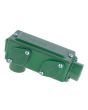 Condulet multiforma no metálico sin cuerda 3/4" - 1/2" verde CDTL013V ARGOS