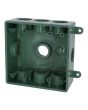 Caja cuadrada no metálica verde CAPC719V ARGOS
