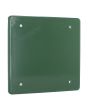Tapa no metálica pesada cuadrada ciega verde TPRC019V ARGOS