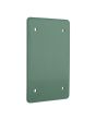 Tapa no metálica pesada rectangular ciega verde TPRC013V ARGOS