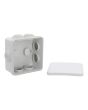 Caja estanca con conos hueso presión 100 x 100 x 45 mm CE101045CH ARGOS