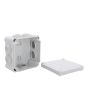 Caja estanca con conos hueso tornillo 100 x 100 x 55 mm CE101055CH ARGOS