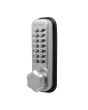Cerradura de combinación mecánica cromo satinado PF0283 Top Forge