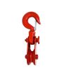 Polea giratoria pasteca de 5" para 4 tons. con gancho y seguro 1/2" 274162 OBI