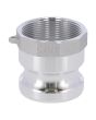 Adaptador camlock tipo A macho con rosca NPT 2" CMA-A2N Parazzini