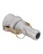 Cople conector camlock tipo C hembra con espiga 1" CMA-C1Parazzini