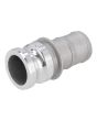 Adaptador camlock tipo E macho con espiga 2" CMA-E2 Parazzini