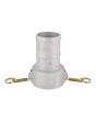 Cople conector camlock tipo C hembra con espiga 3" CMA-C3 Parazzini