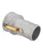 Cople conector camlock tipo C hembra con espiga 3" CMA-C3 Parazzini