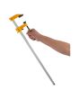 Prensa sargento de ajuste rápido 6" de 600 libras F-CLAMP DeWalt