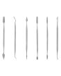 Kit de espátulas hobby punta doble 6 piezas 245510 OBI
