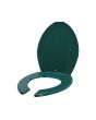 Asiento para baño alargado verde Cato