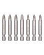 Juego de 7 puntas Phillips combinadas largo 50 mm 7PDPHCOMB50 Bellota