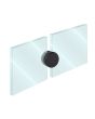 Chapetón estabilizador vidrio / vidrio negro C011-B Axcent