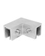 Conector vidrio a vidrio satín C102 Acxent