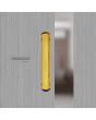 Jaladera mixta de aluminio tubular color Dorado